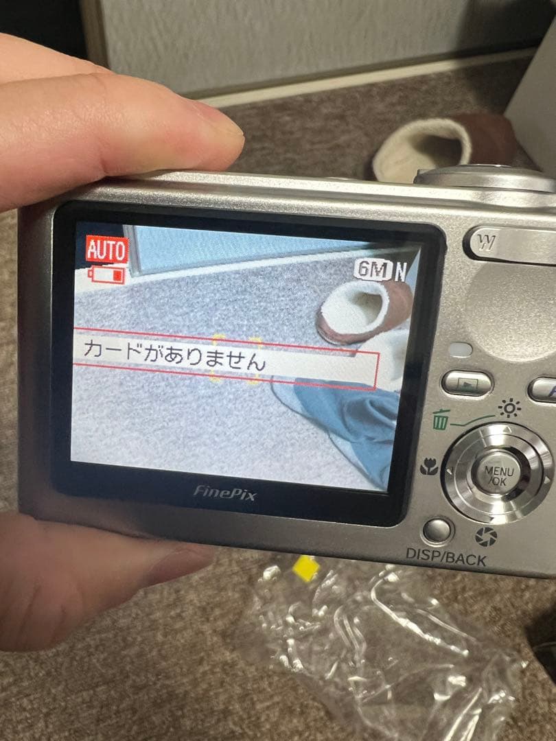 2005年製オールドデジカメ FinePix F11 箱付属品全セット