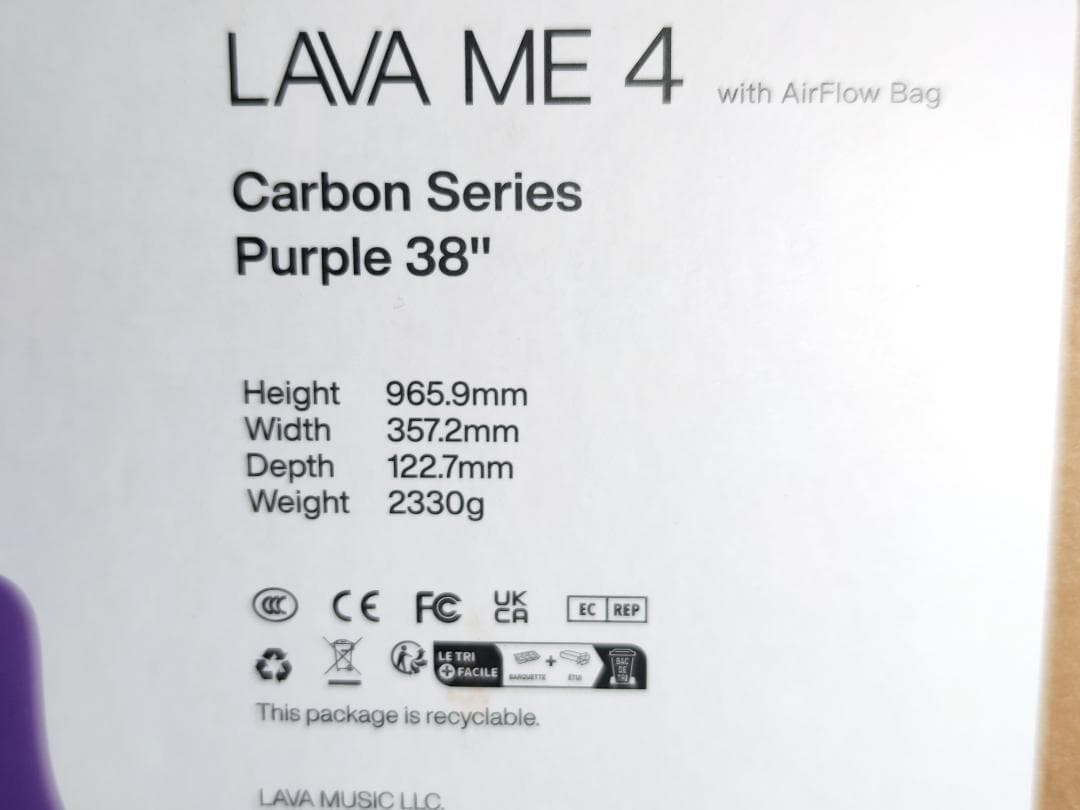 未開封】LAVA ME4 carbon 38inch ギター 音響システム内蔵 - メルカリ