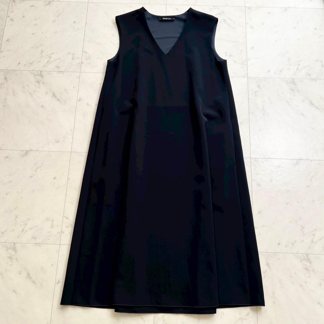 DAISY LIN 2025 ベルフレアワンピース ミッドナイトブルー - メルカリ