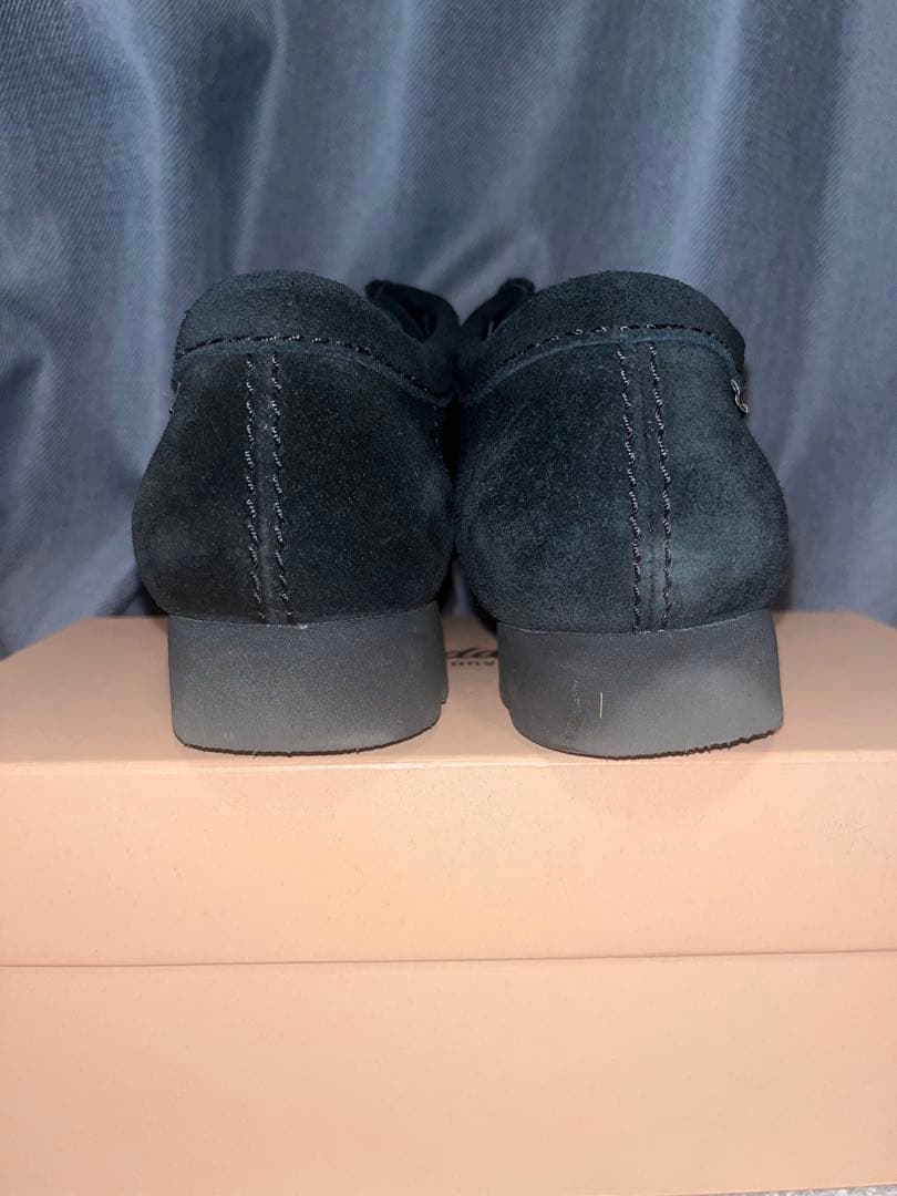 【美品】Clarks Wallabee GTX ブラック 26.5cw