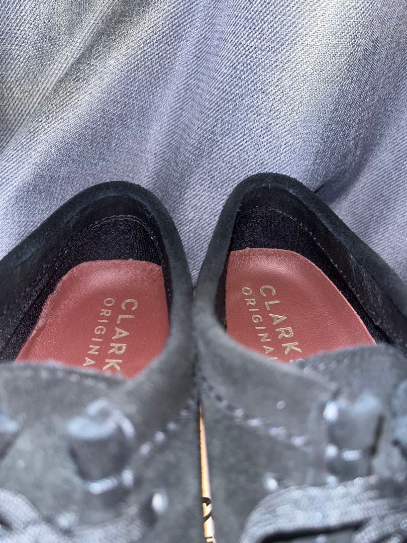 【美品】Clarks Wallabee GTX ブラック 26.5cw