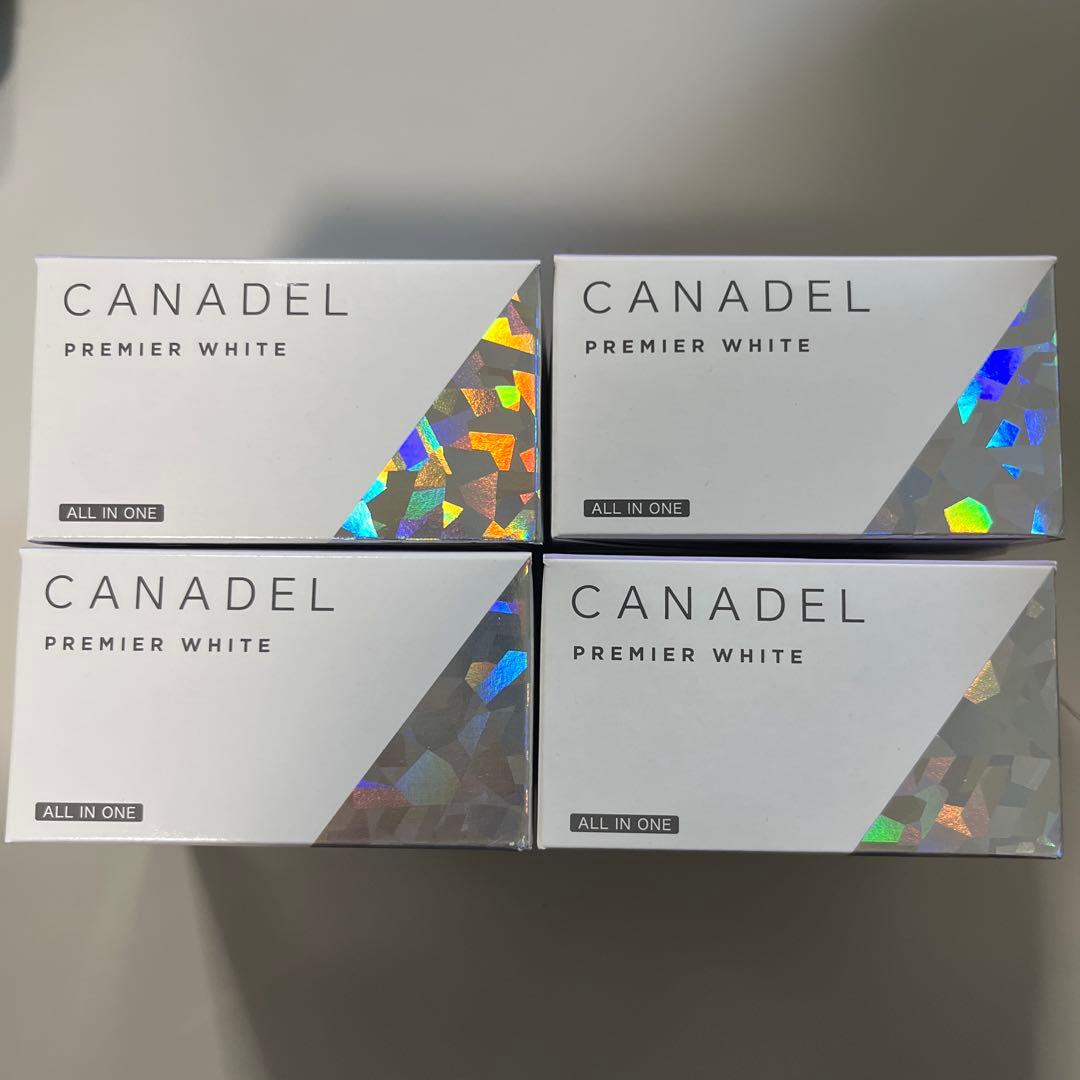 匿名配送/新品未開封 CANDEL PREMIER WHITE オールインワン - メルカリ