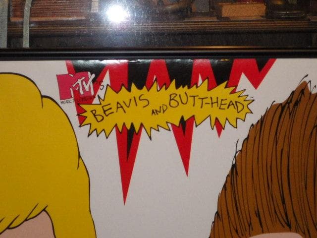 90'S☆ビーバス&バットヘッド☆ポスター☆24☆MTV☆ビンテージ☆USA