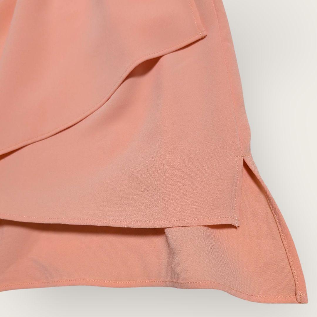 新品タグ付】ダーマコレクション サーモンピンク ブラウス 13号 DAMA