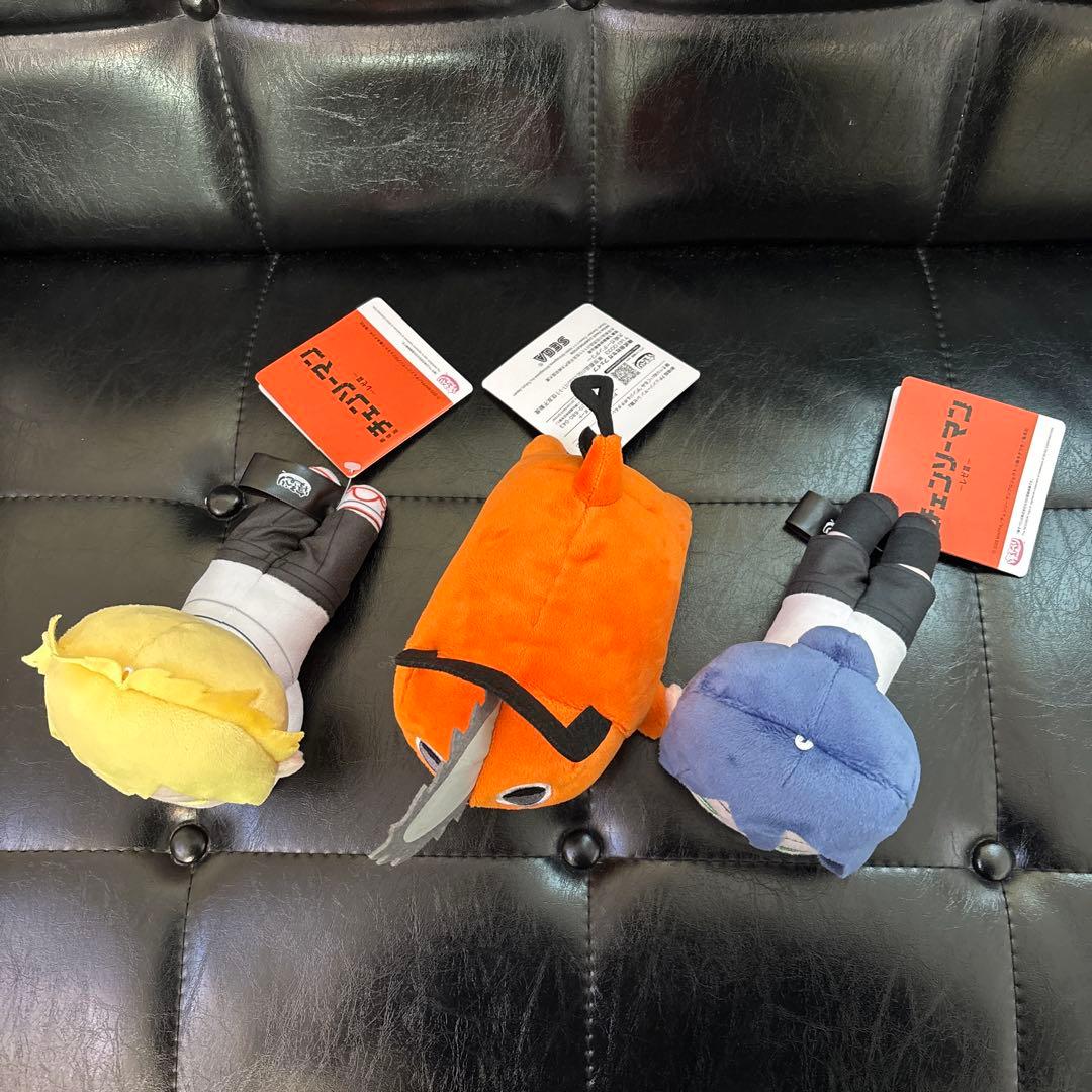 劇場版『チェンソーマンレゼ篇』寝そべりぬいぐるみ“デンジ&ポチタ