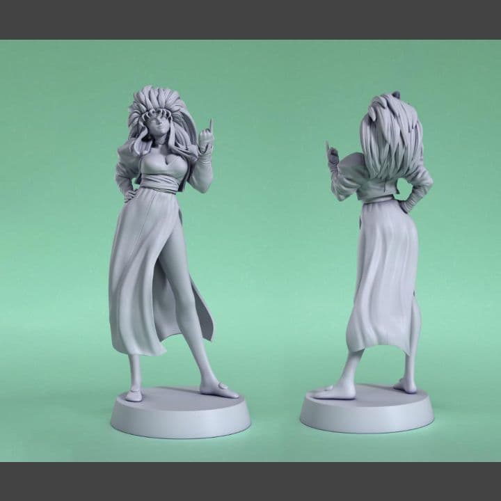 1/10 魎呼 天地無用! 未塗装未組立 フィギュア ガレージキット ガレキ