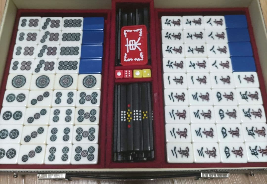 ☆希少☆青背☆ ミズノ丸一「玄海」麻雀牌