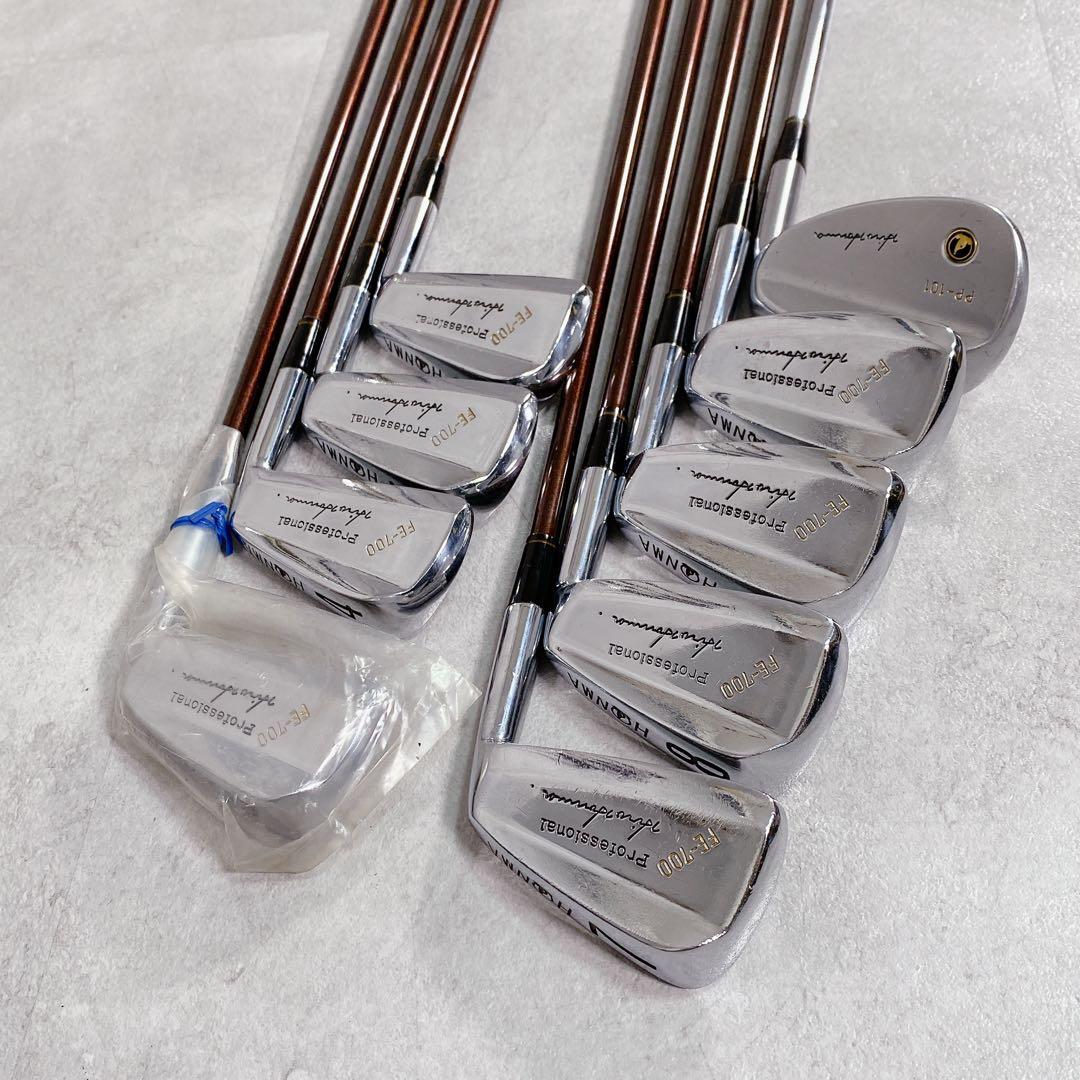 T191 ホンマ ゴルフクラブ メンズ フルセット R 黒 初心者 練習 入門