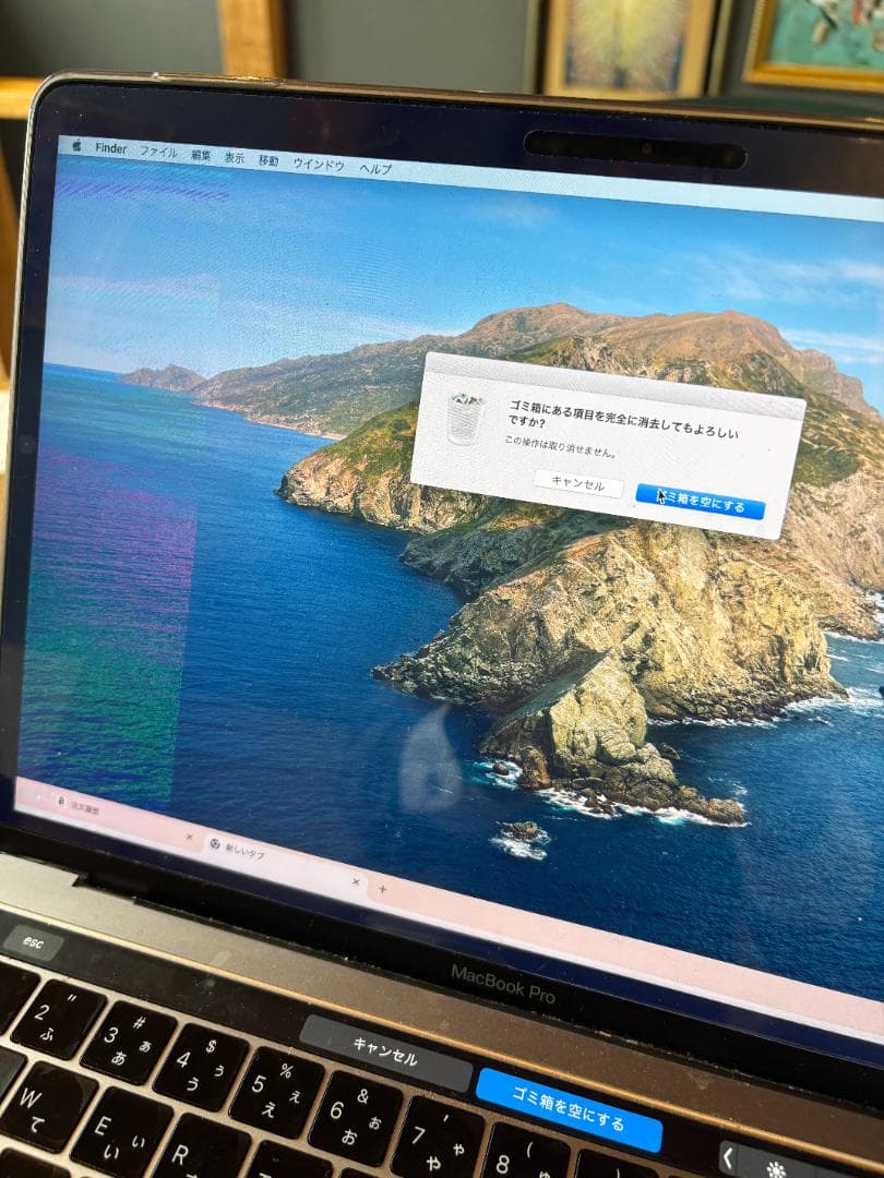 MacBook本体 MacBookPro2019 13inch 2.4Ghz
