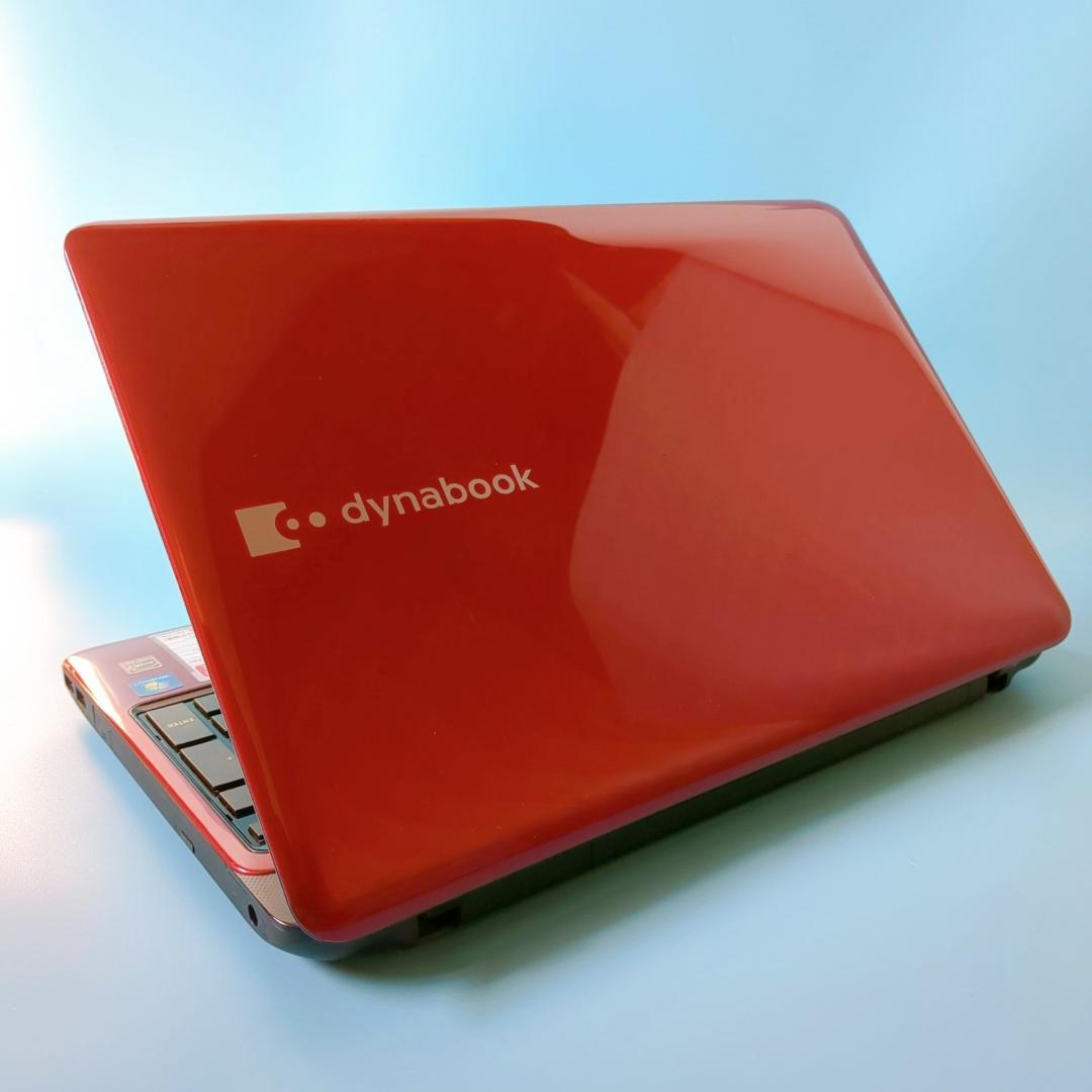 新品SSD爆速⭐メモリ8GB快適⭐カメラ付⭐TOSHIBA✓レッドノート