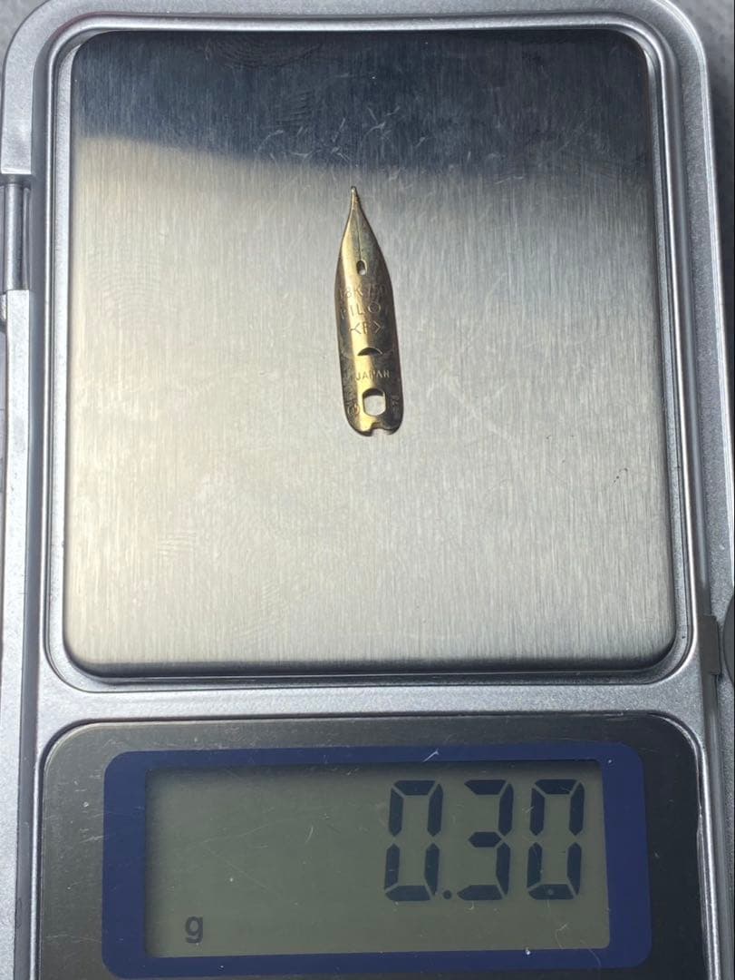 No.118 金無垢18K 0.30g 14k 0.26g 金 24K 純金