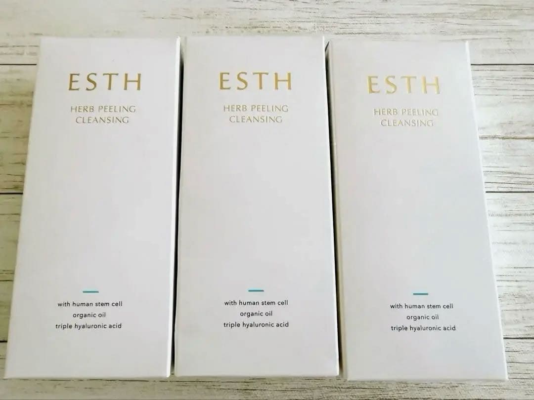 ESTH ハーブピーリングクレンジング 3本セット 3個セット 】 エス ESTH ハーブピーリングクレンジング 120g ライブ