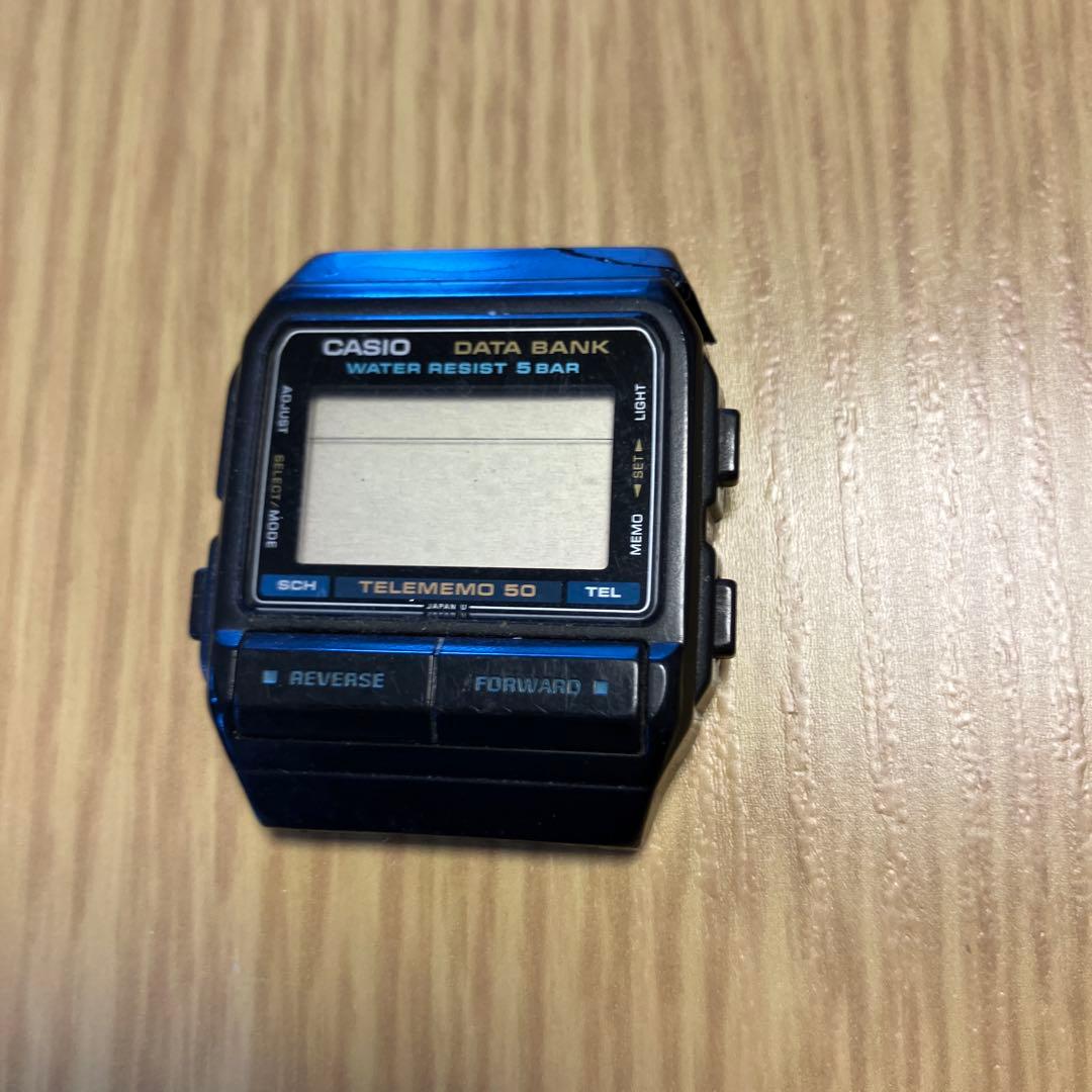 CASIO データバンク DB-55W チープカシオ - メルカリ