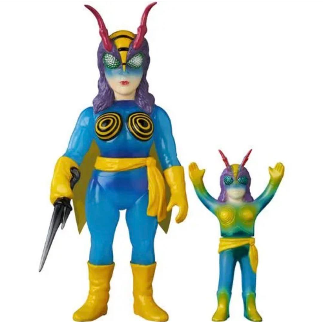 東映レトロソフビコレクション 蜂女(新色)+ミニソフビ MEDICOM TOY - 蜂女(新色)+ミニソフビ