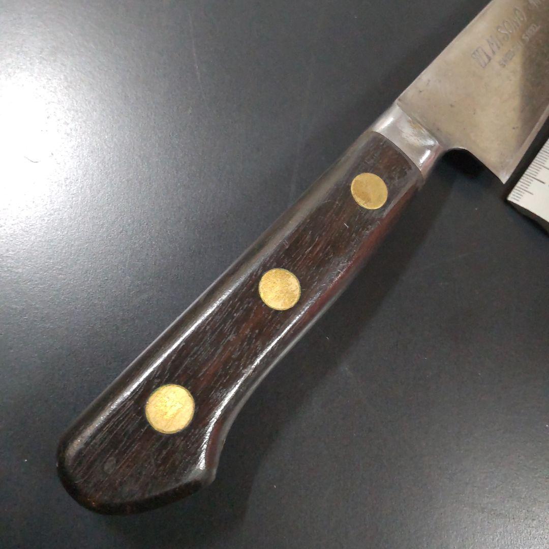 中古再生品ミソノスウェーデン鋼特製鍛造スライサー包丁230mm - メルカリ