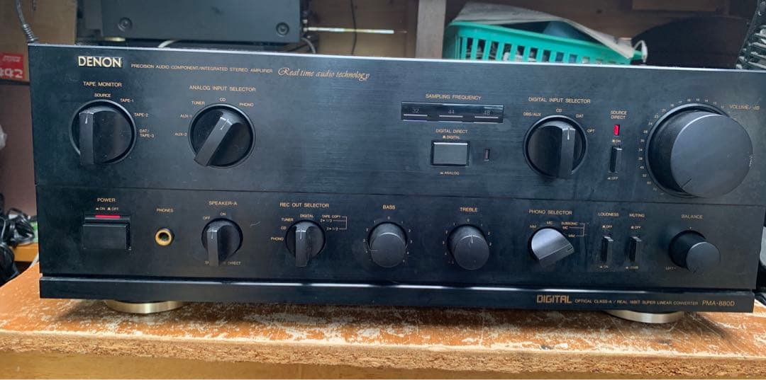 DENON プリメインアンプ デジタルPMA-880D - メルカリ