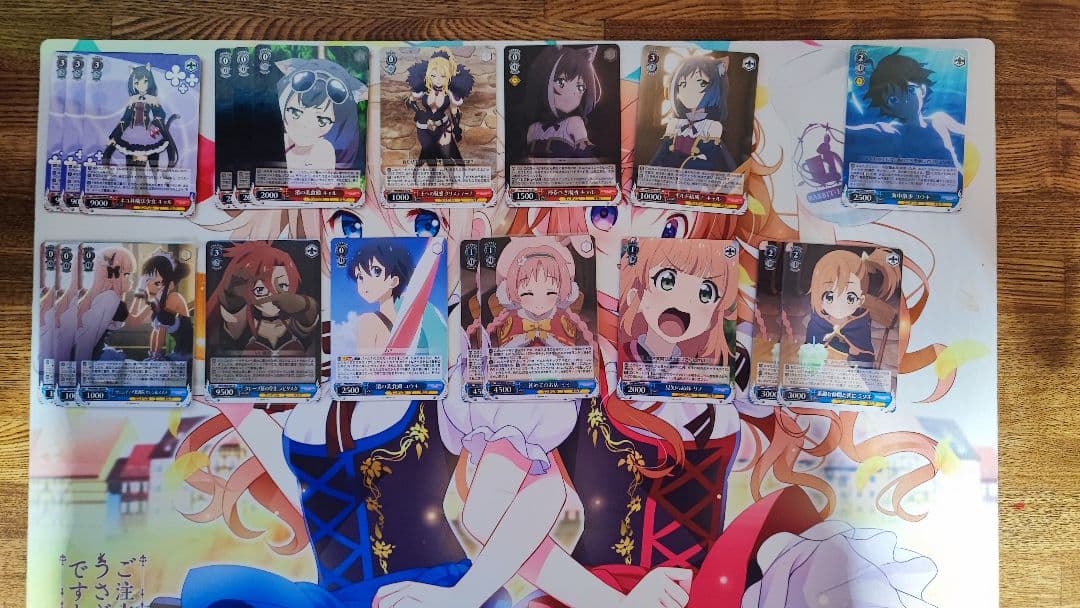 ヴァイスシュヴァルツ プリコネ vol1デッキパーツ+vol2の4コン - メルカリ