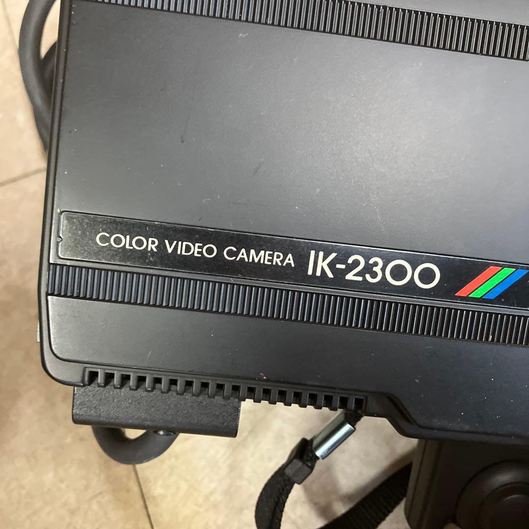 C-4 【希少当時物】東芝 カラービデオカメラ IK-2300 ハードケース付き