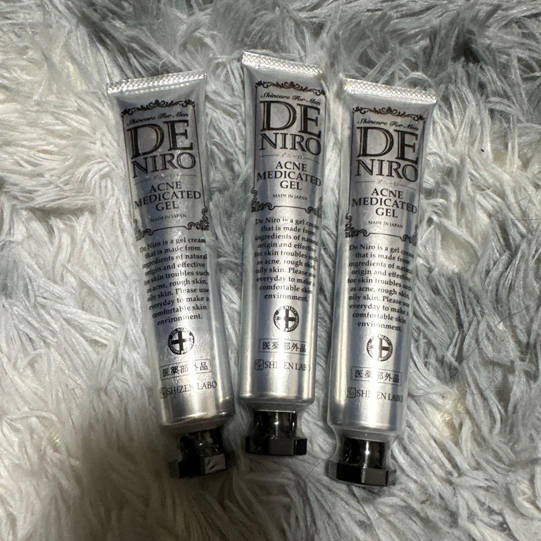 DE NIRO ACNE MEDICATED GEL 3本セット 楽天市場】【公式】 デニーロ 薬用DE NIRO 45g×3本セット 薬用