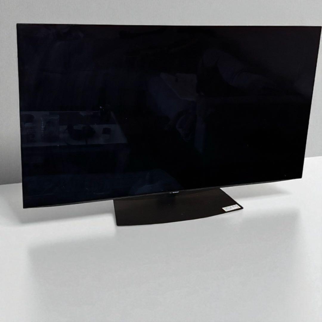 HF43【美品】SHARP 55型　有機ELテレビ　4T-C55CQ1 ジャンク Amazon | シャープ 55V型 有機EL テレビ AQUOS OLED 4T-C55CQ1 4K