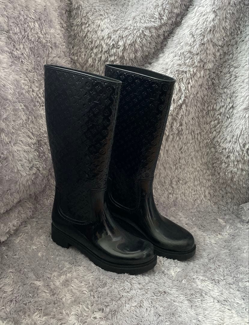 LOUIS VUITTON レインブーツ サイズ 39(24.5cm〜25cm)