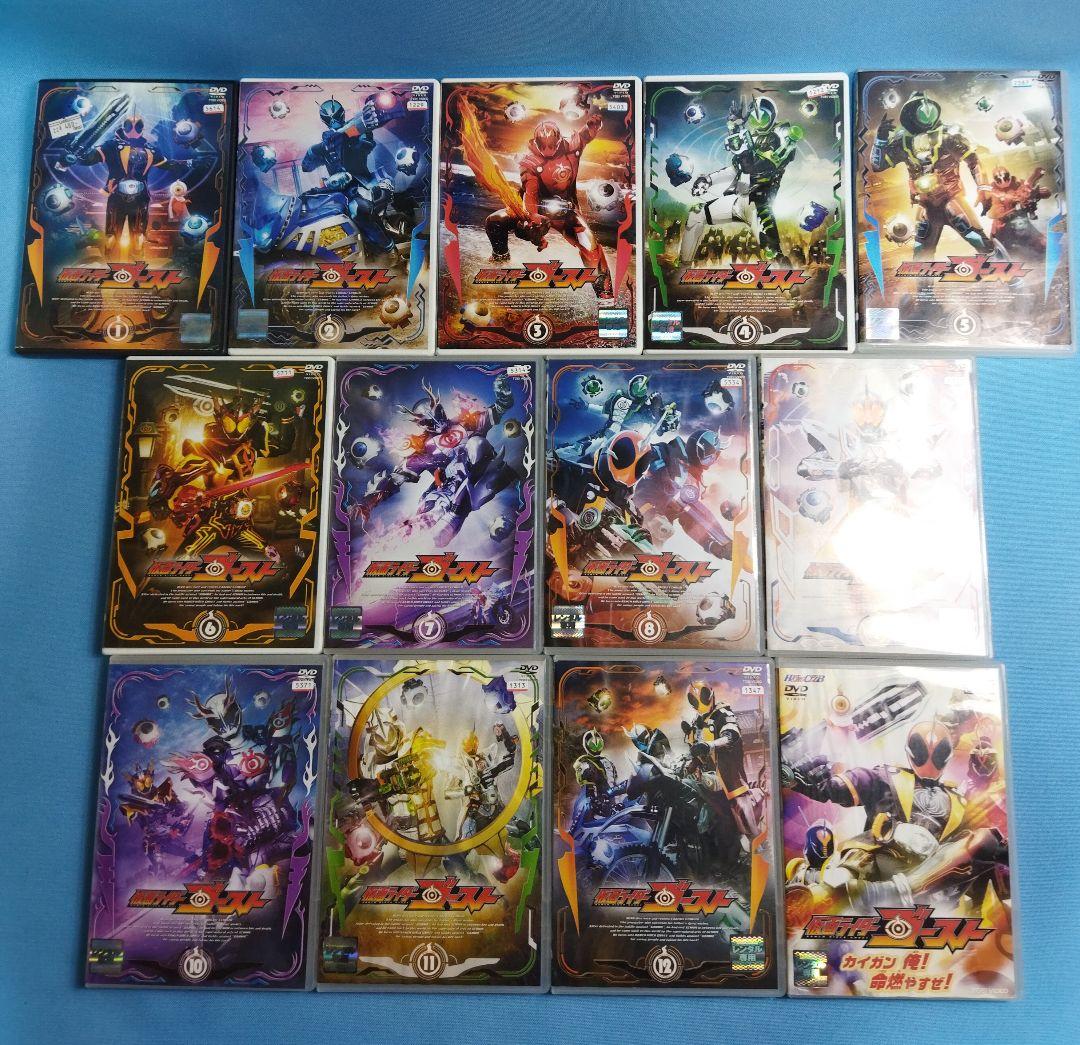 仮面ライダーゴースト DVD 全12 巻+関連DVD1本　合計13本セット Amazon.co.jp: 仮面ライダーゴースト 全12巻セット DVD 【マーケット