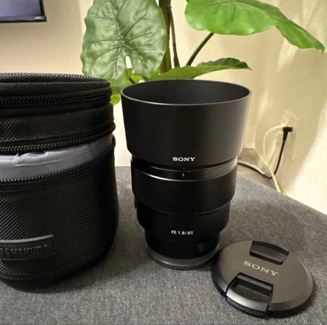 隠れGレンズ！SONY 単焦点レンズ 85mm F1.8 カメラレンズ FE 85mm F1.8 ブラック SEL85F18 [ソニーE /単焦点レンズ