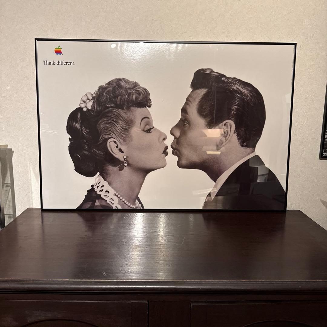 apple Think different ポスター91.5×61cm 1997 apple Think different ポスター91.5×61cm 1997 - メルカリ