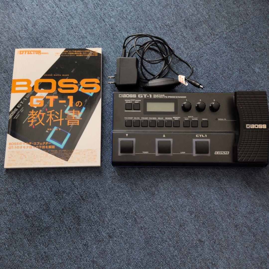 BOSS GT-1 教科書 アダプター BOSS マルチエフェクター GT-1 + 純正アダプター 教科書 セット : 三木