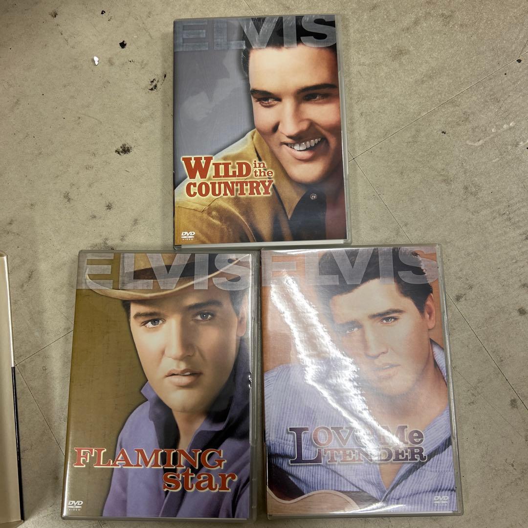 THE King エルヴィスプレスリー DVDスペシャルBOX 3枚組 - メルカリ