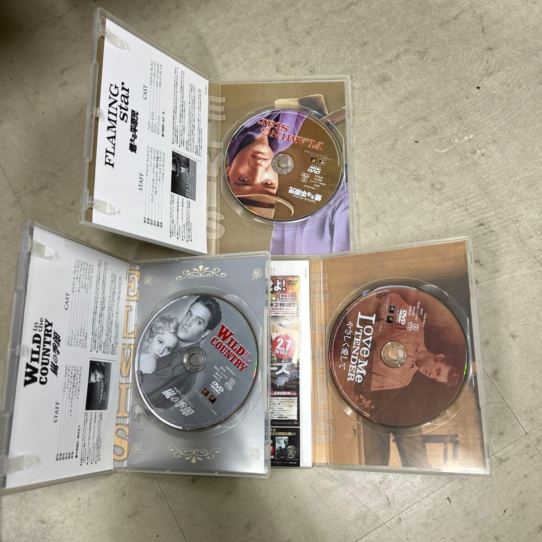 THE King エルヴィスプレスリー DVDスペシャルBOX 3枚組 - メルカリ