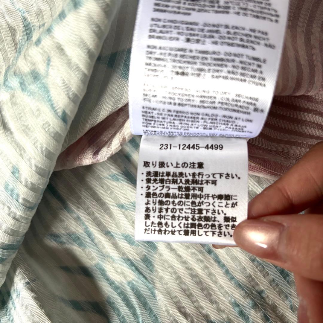 タグ付✨】エトロ チュニック シャツ ボウタイ リボン 総柄 ワンピース