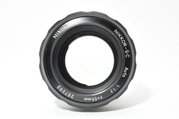 ☆美品☆ニコン NIKKOR C R 55mm F1.2 非Ai #745 - レンズ(単焦点)卸売