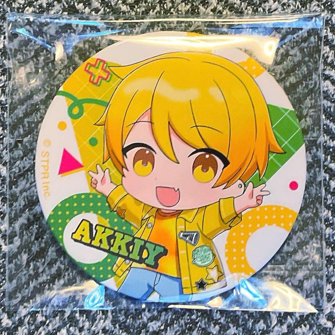 AMPTAKxCOLORS あっきぃ 缶バッジ 虹 武道館 デフォ アンプタック