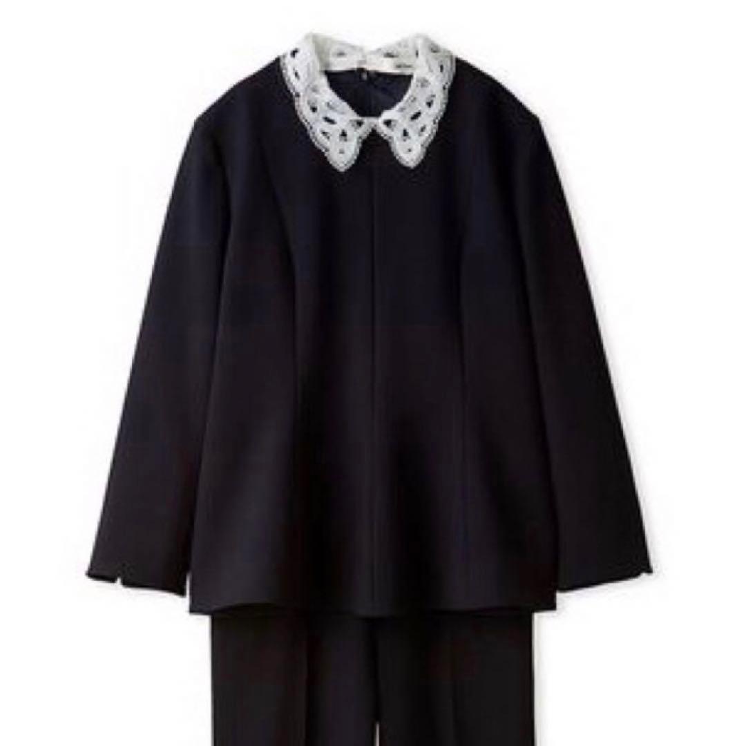 新品未使用】MilaOwen 2wayレースカラーペプラム トップスのみ - メルカリ