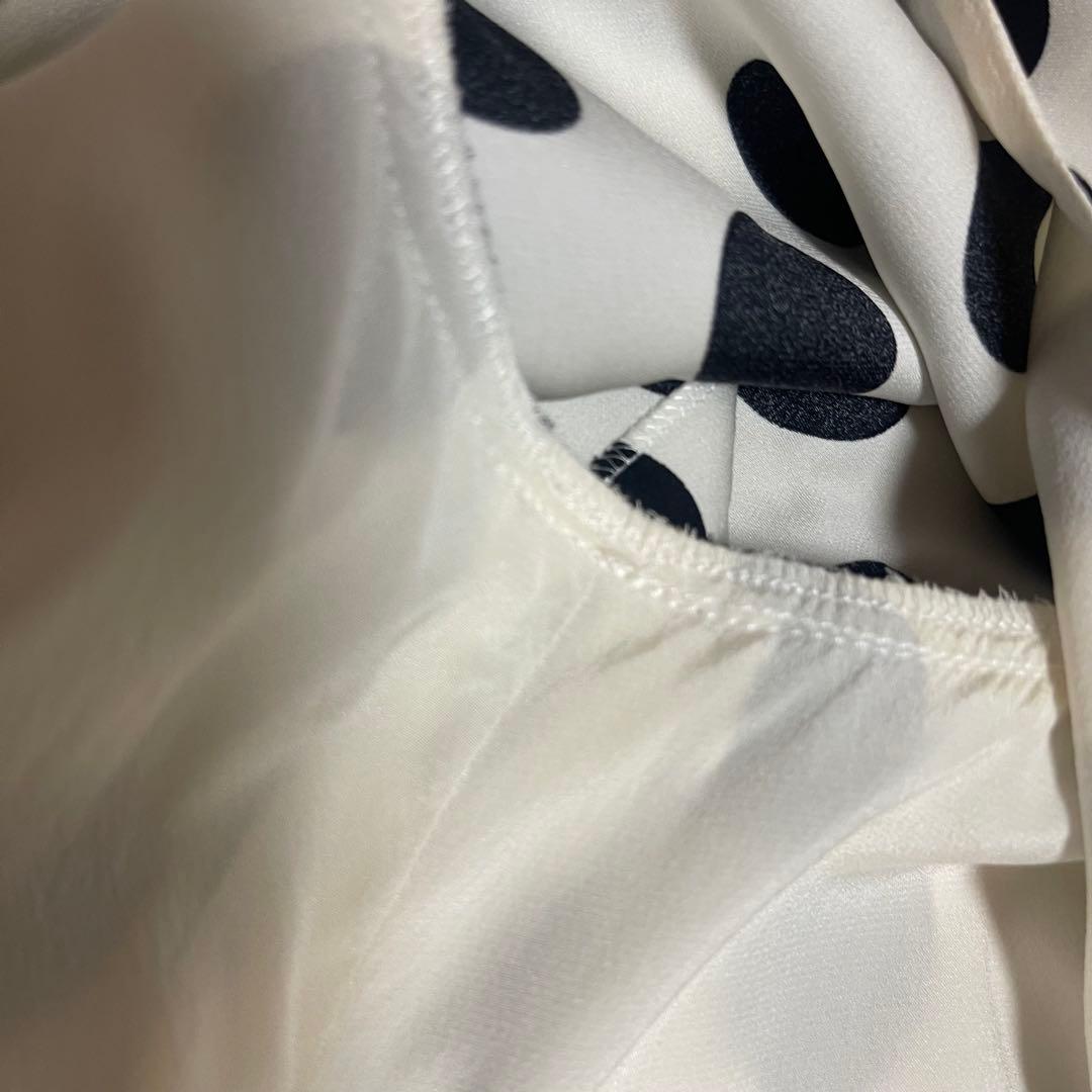 ドルチェ&ガッパーナ シルク ドット柄 ワンピース 42 七分袖 - メルカリ