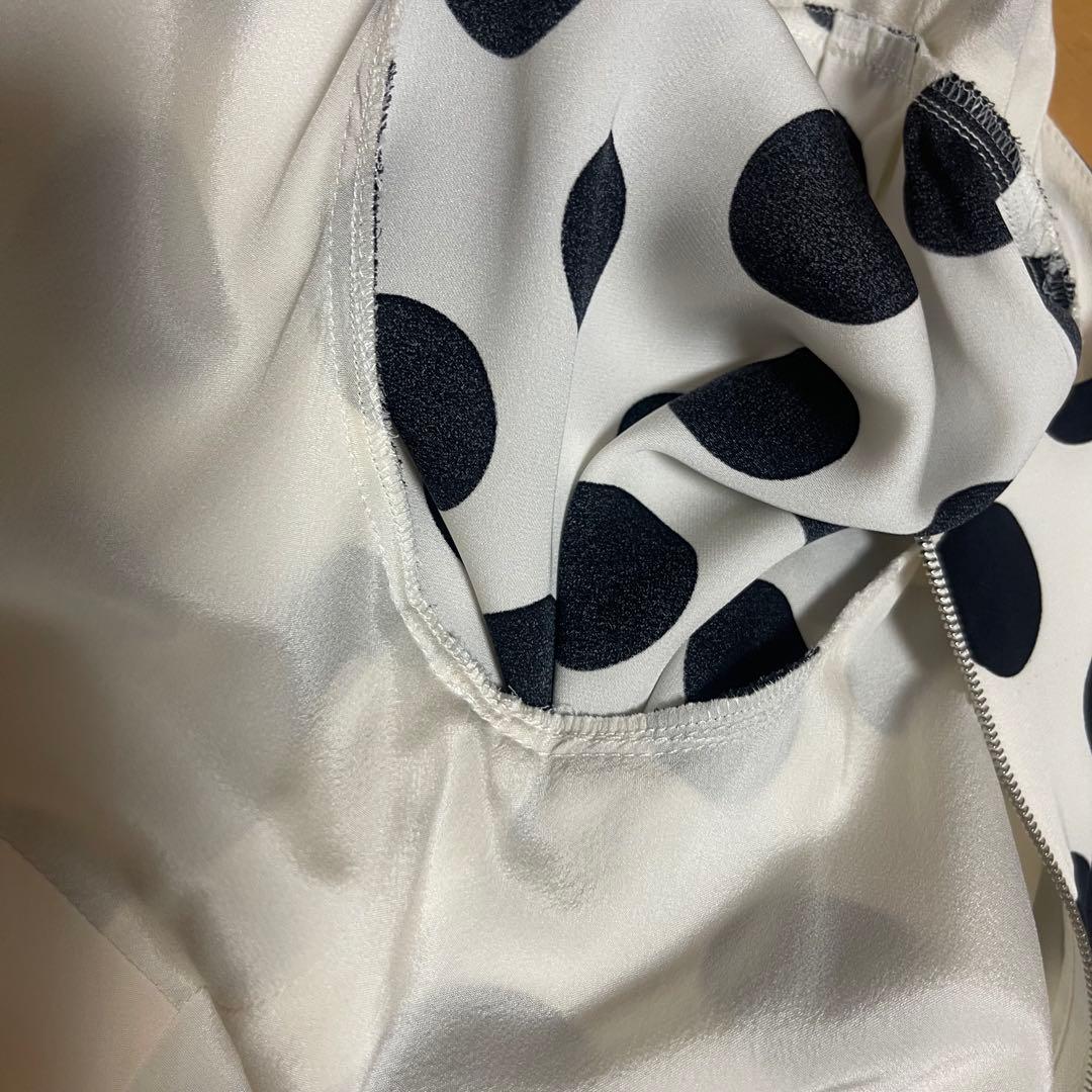 ドルチェ&ガッパーナ シルク ドット柄 ワンピース 42 七分袖 - メルカリ