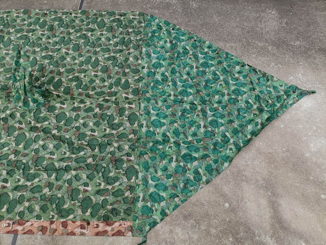 デッドストック】トルコ軍幕 2枚セット パップテント ⑤・⑥ - メルカリ