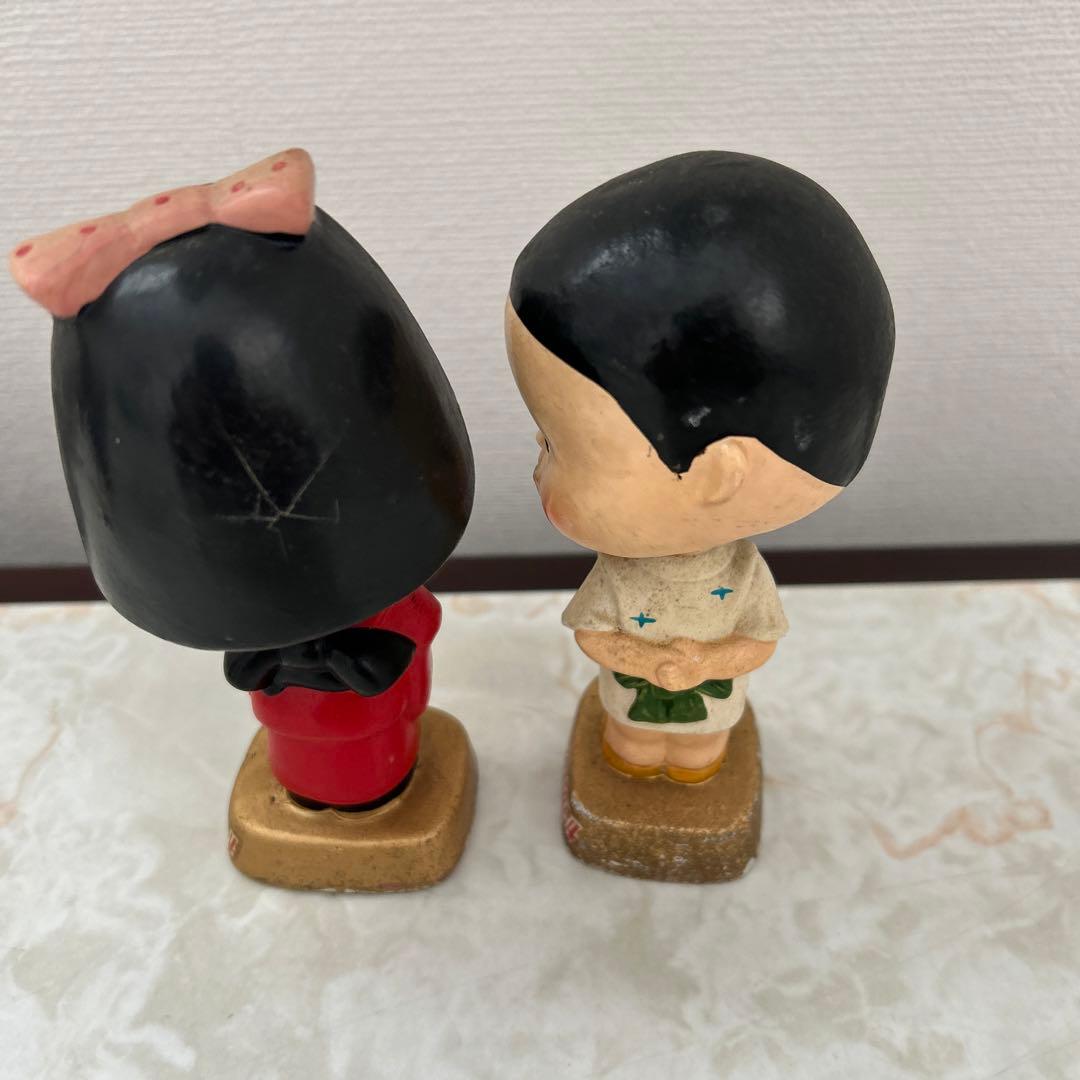 昭和レトロ KISSING BOY ＆ GIRL 首振り　TOKYO1954