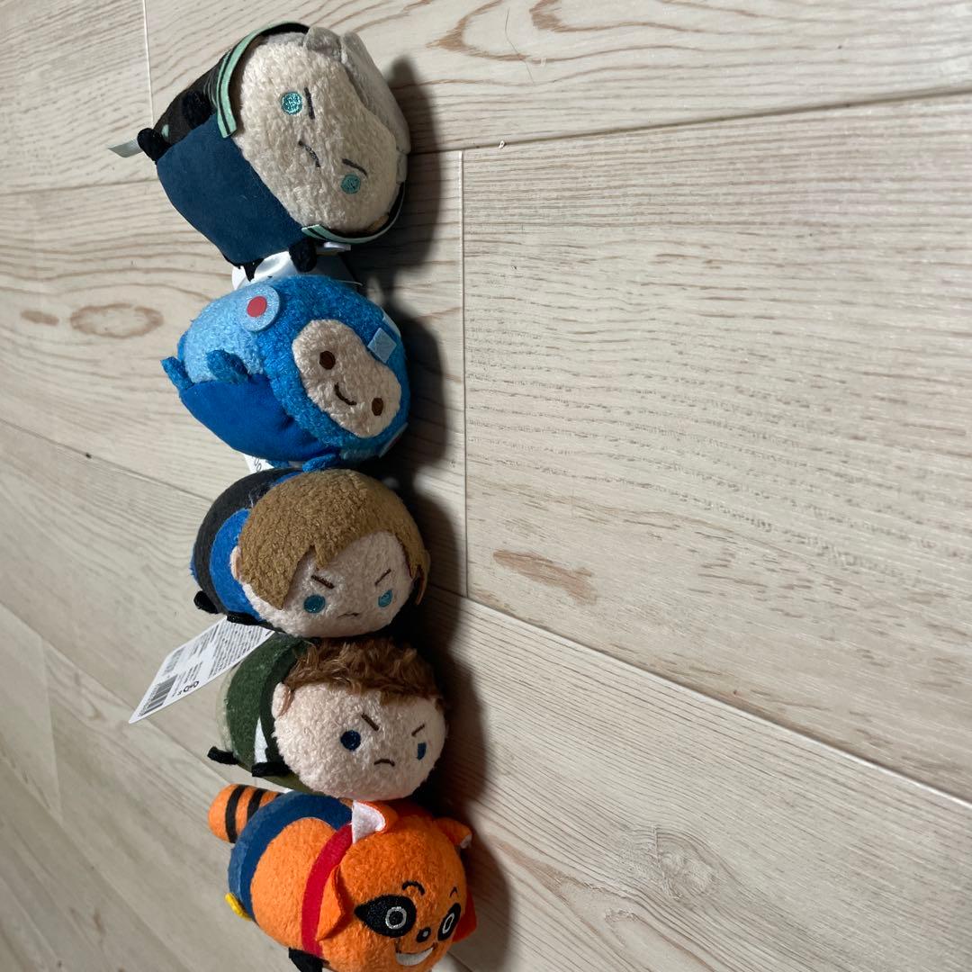 カプころん ぬいぐるみ デビルメイクライ レオン ジル ロックマン