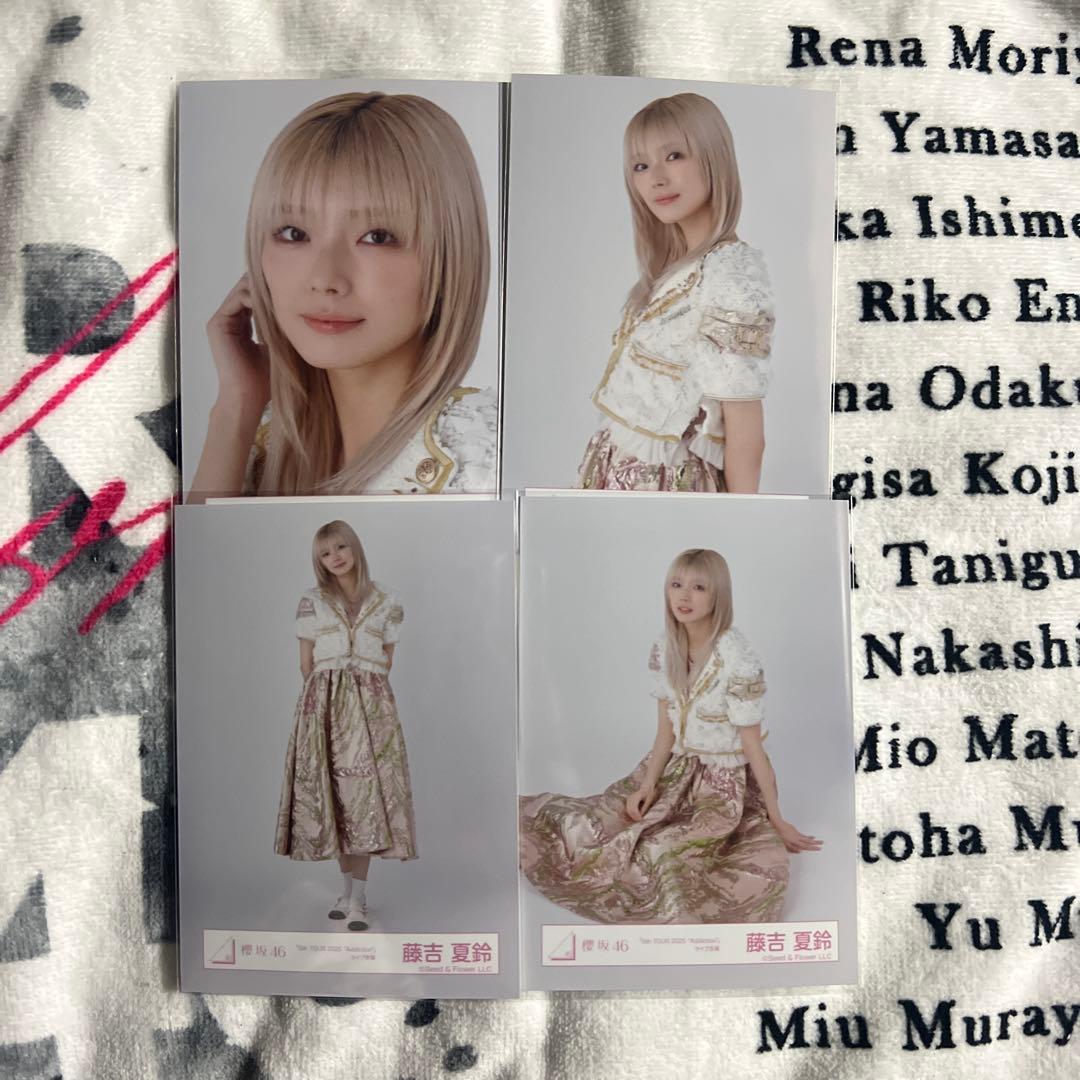 櫻坂46 生写真 藤吉夏鈴 5thツアー Addiction白衣装 まとめ売り - メルカリ