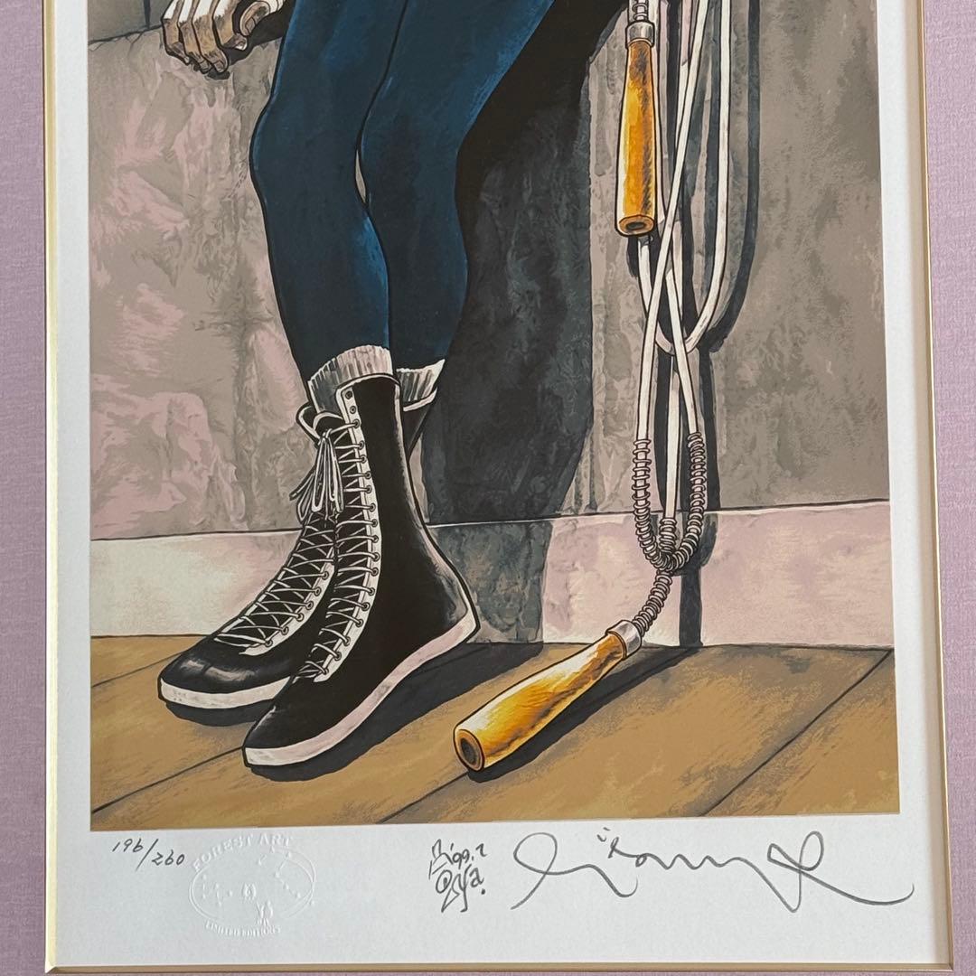 あしたのジョー 版画 COME BACK 証明書あり ちばてつや - メルカリ