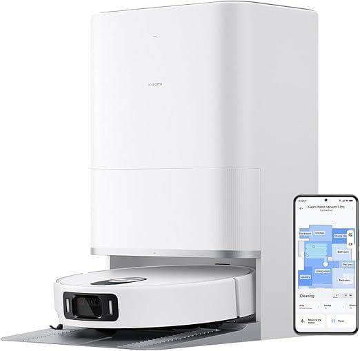 Xiaomi ロボット掃除機 5 Pro Amazon | 【2025年9月発売】Xiaomi ロボット掃除機 5 Pro 20,000Pa強力