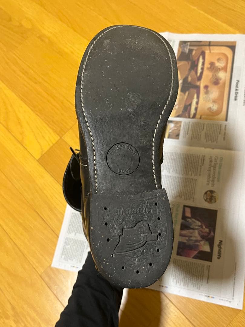 【廃盤】Red Wing レッドウィング 9160 黒 ブラック 27.5cm