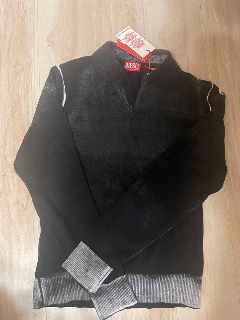 深水光太着用)DIESEL K-Lorenzo ニットポロシャツ - メルカリ