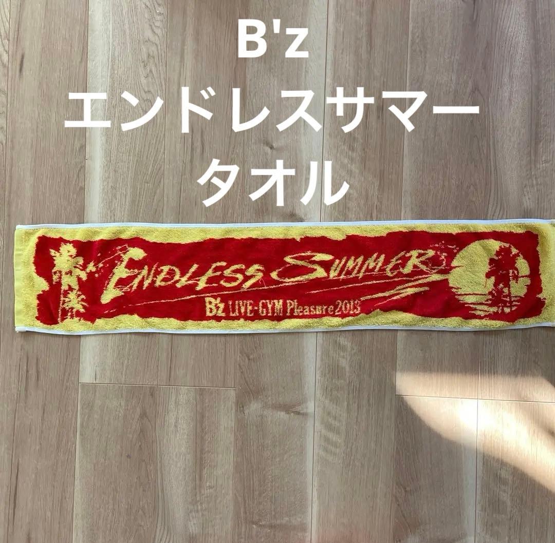 B'z ビーズ マフラータオル フェイスタオル スポーツタオル ライブ