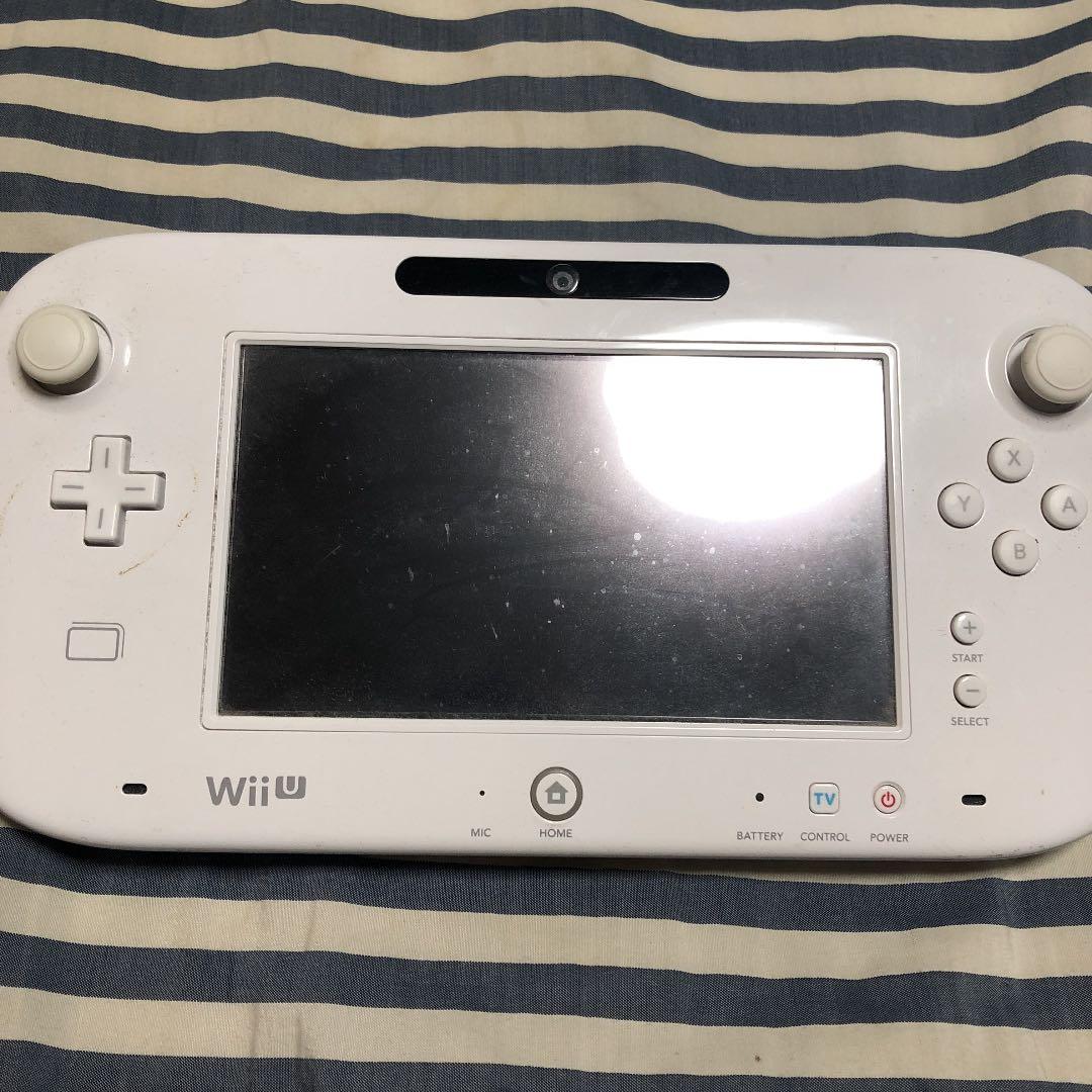 任天堂 WiiU ゲームパッド Amazon | Wii U Game Pad Shiro | コントローラー（ハンドル
