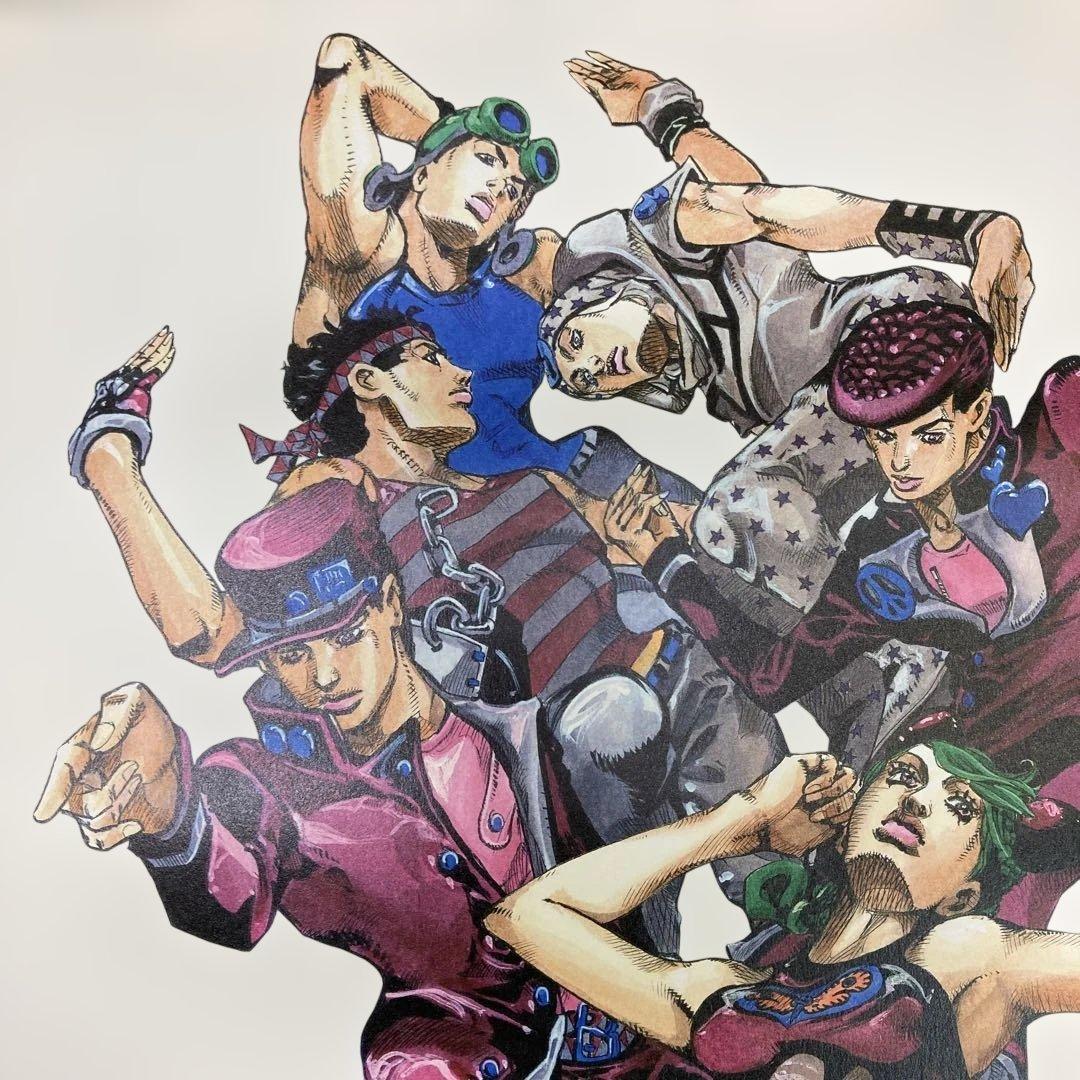 コ*ク様 未使用 ジョジョ展 限定 B2ポスター オールスター 全員集合 A