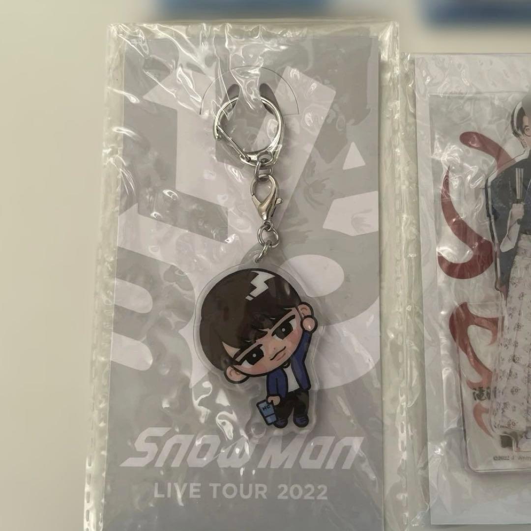 新品未使用未開封】SnowMan 渡辺翔太 アクスタ 缶バッジ ステッカー