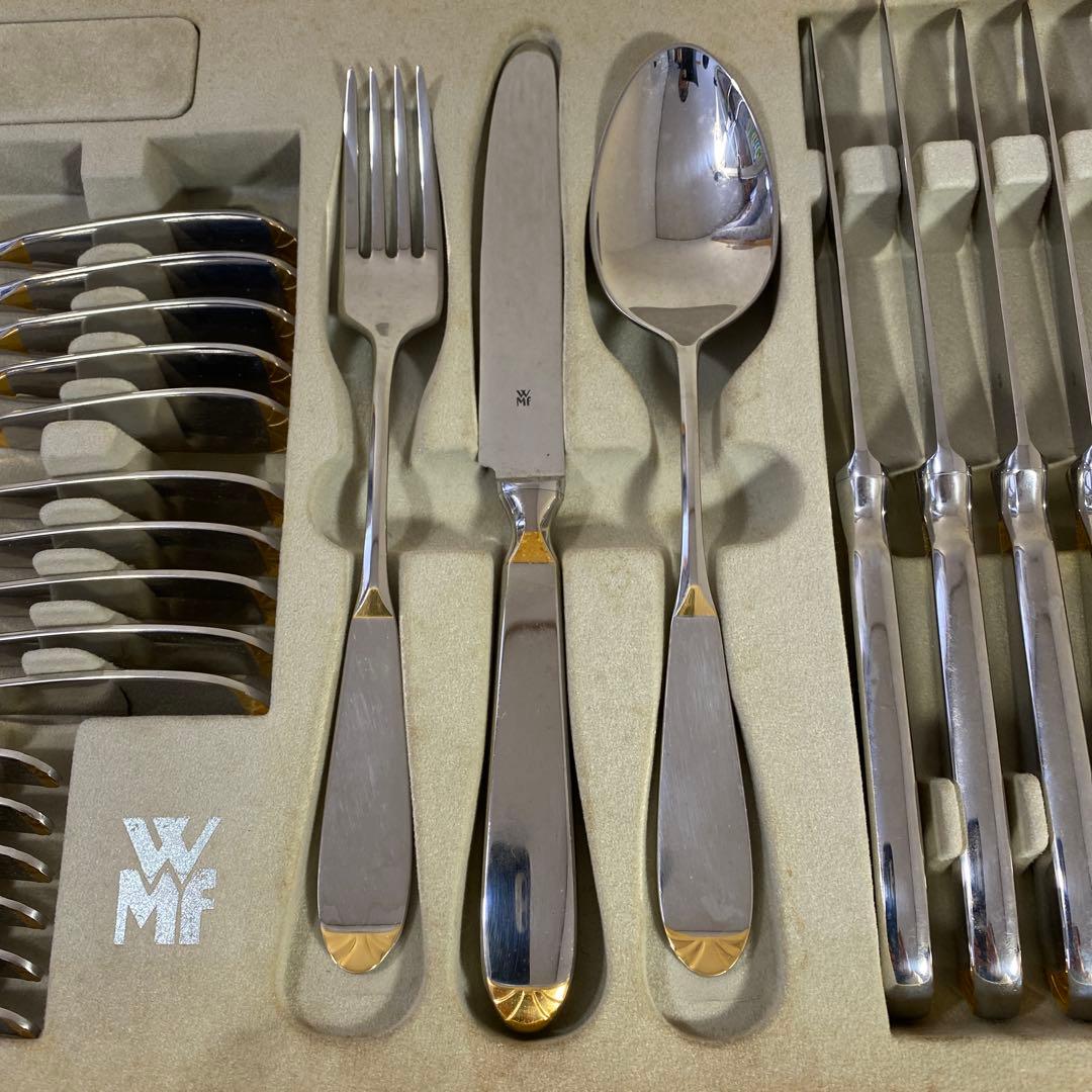 値下げ ドイツWMF（ベーエムエフ）製 ナイフ・フォーク・スプーン6組セット